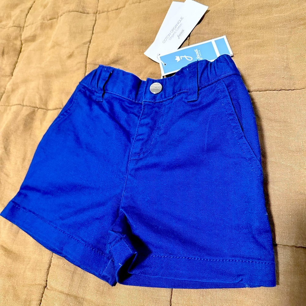 Jacadi Blue Boys Shorts 12M